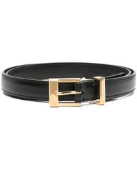 KHAITE - Accessoires ,Zwart ,Stijlvolle Riem Met 2Cm Breedte - Lyst