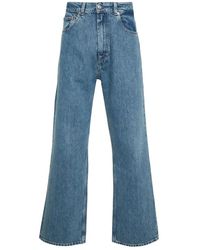 Our Legacy - Jeans ,Blauw ,Katoen Third Cut Five-Pocket Jeans - Lyst