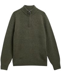 Barbour - Newtown Half-Zip Jumper - Lyst