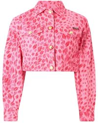 Just Cavalli - Maculate Jeans Jacket - Lyst