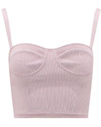 McQueen - Sleeveless Tops - Lyst