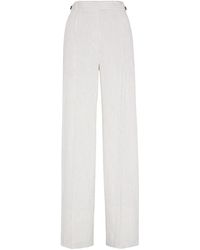 Brunello Cucinelli - Straight Trousers - Lyst