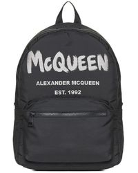McQueen - Metropolitan-Rucksack mit Graffiti-Logo - Lyst