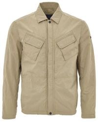Paul & Shark - Jassen ,Leer Polyester Jas Met Getailleerde Pasvorm - Lyst
