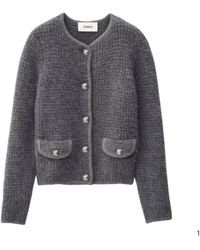 Ba&sh - Truien & Vesten ,Grijs ,Harry Cardigan - Lyst
