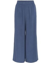 Part Two - Elastische Taille Weite Bein Viskose Hose - Lyst