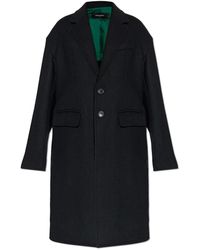 DSquared² - Jassen ,Zwart ,Wol Wollen Jas - Lyst