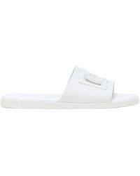 Dolce & Gabbana - Mode Slides Sandalen Schwarz - Lyst