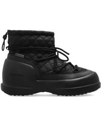 Moon Boot - Mezzaluna Gesteppte Mid Schneestiefel - Lyst