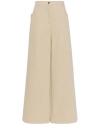 Max Mara - Wide Trousers - Lyst