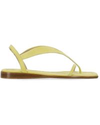 Fabiana Filippi - Grüne wildleder sandalen für frauen - Lyst