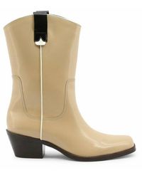 Calvin Klein verde stivaletto stivali di gomma s logem - Scarpe donna •  ZOOT.it
