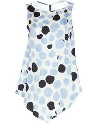 Manila Grace - Sleeveless Tops - Lyst