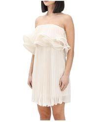 SIMONA CORSELLINI - Short Dresses - Lyst