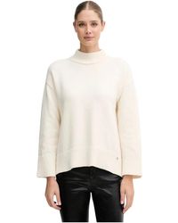DKNY - Gerippter Rollkragenpullover - Lyst