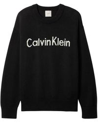 Calvin Klein - Logo Graphic Relaxed Sweater - Lyst