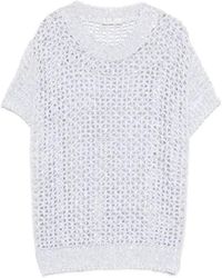 Panicale - Truien & Vesten ,Wit ,Gilet - Lyst