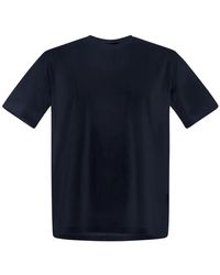 Herno - Superfijn Katoen Stretch T-Shirt - Lyst