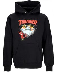 Thrasher - Neckface 500 hoodie schwarz streetwear - Lyst
