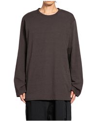 Yohji Yamamoto - Long Sleeve Tops - Lyst