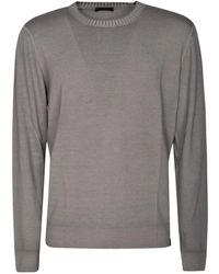 Fay - Rundhals-Strickpullover - Lyst