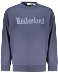 Timberland - Hoodies & Sweatvesten ,Blauw ,Sweatshirt Met Lange Mouwen - Lyst