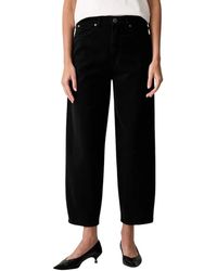Pinko - Jeans ,Zwart ,Denim Estelle Egg Bull Fisso Jeans - Lyst