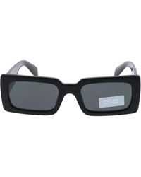 Prada - Ikonoische sonnenbrille sonderangebot - Lyst