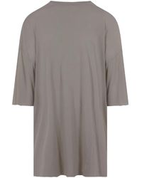 Rick Owens - Oversized maglia in jersey di cotone - Lyst