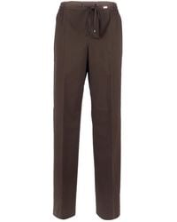 Fay - Easy Pant Con Coulisse + Placchetta - Lyst