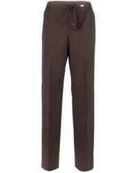 Fay - Wide Trousers - Lyst
