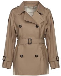 Max Mara - Kameel Jassen Caroline The Cube Stijl - Lyst