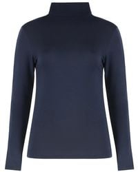 Rhude - Langärmeliges oberteil mit logo-print - Lyst