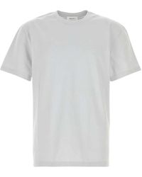 McQueen - Tops ,Grijs ,Katoen Skull T-Shirt - Lyst