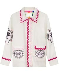 FABIENNE CHAPOT - Jassen ,Katoen Melodie Embro Jacket - Lyst