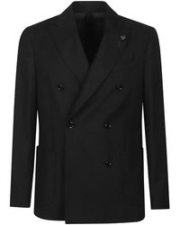 Lardini - Jassen ,Zwart ,Roma Jacket - Lyst