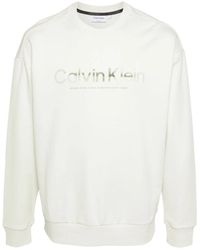 Calvin Klein - Weiße pullover für männer und frauen - Lyst