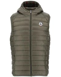 J.O.T.T - Ärmellose daunenjacke mit kapuze - just over the top - Lyst