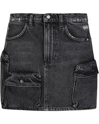 AMISH - Denim Skirts - Lyst