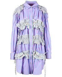 MSGM - Shirt Dresses - Lyst