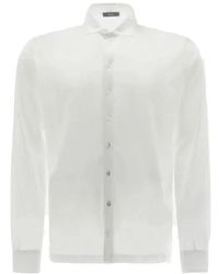 Herno - Herren Langarm Polo Shirt - Lyst
