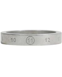 Maison Margiela - Number Reference Ring 4 Mm - Lyst