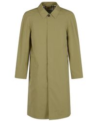 Burberry - Jassen ,Groen ,Katoen Parkbury Bl Coat - Lyst
