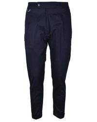 Low Brand - Slim-Fit Trousers - Lyst