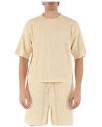 ATOMOFACTORY - Baumwoll-T-Shirt Mit Rundhalsausschnitt - Lyst