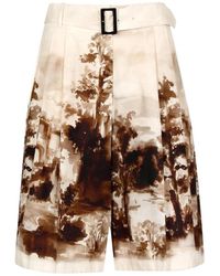 Erika Cavallini Semi Couture - Korte Broeken ,Long Shorts - Lyst