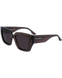 Karl Lagerfeld - Mode sonnenbrille kl6143s schwarz - Lyst