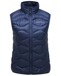 Peak Performance - Fitness ,Blauw ,Vests - Lyst