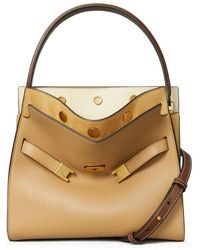 Tory Burch - Lee radziwill doppia borsa tote - Lyst