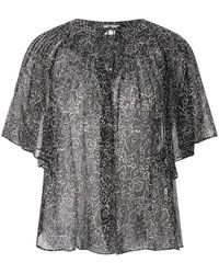 Isabel Marant - Overhemden ,Zwart ,Chiffon Blouses - Lyst